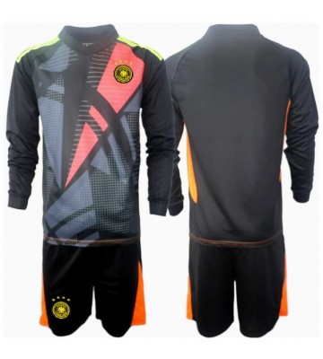 Germany Goalkeeper Replica Home Stadium Kit for Kids Euro 2024 Long Sleeve (+ pants)